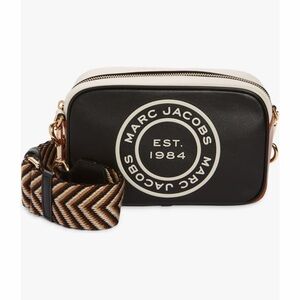 Marc Jacobs Black Multi Flash Leather Crossbody